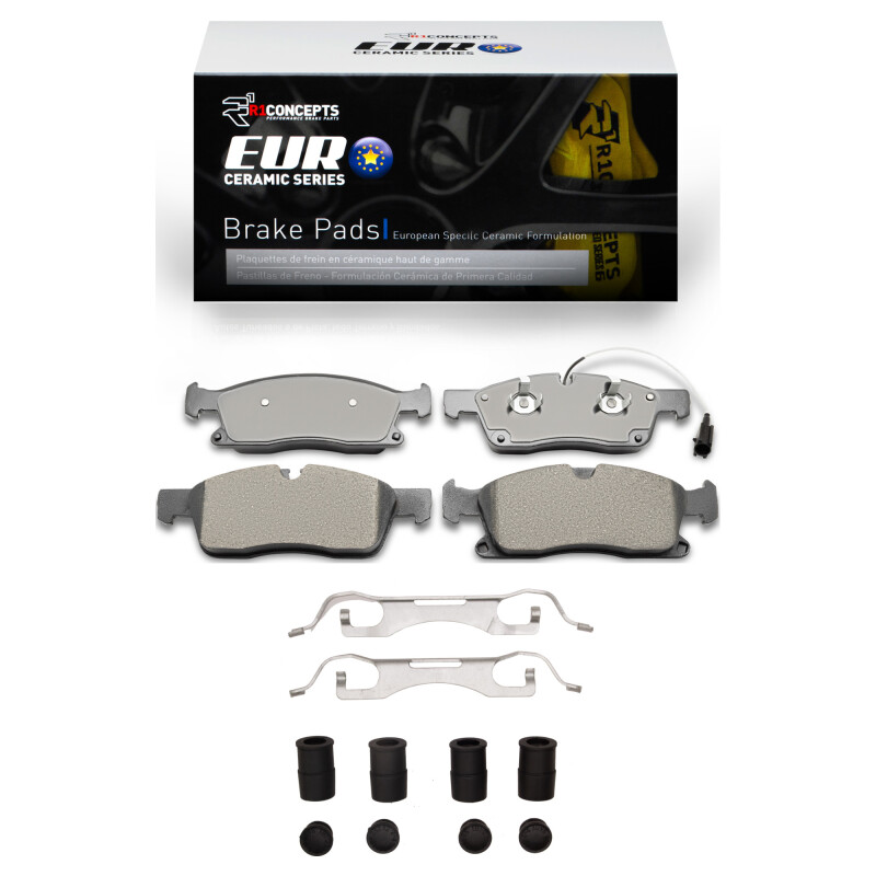 Maserati LeVante Brake Pads - Front - R1 Concepts - Euro Ceramic - `17-`23